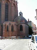 Toulouse, Eglise des Jacobins, Chevet